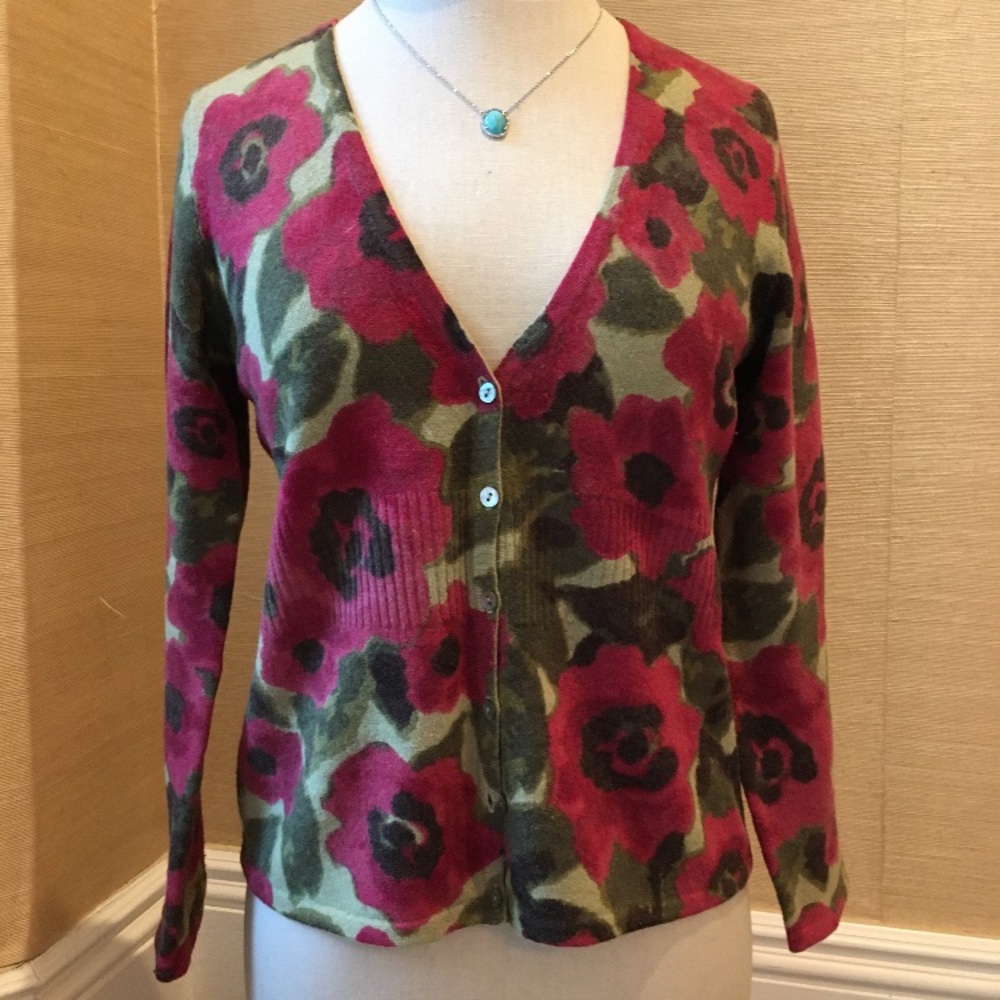 CAROLE LITTLE Button Down Cardigan